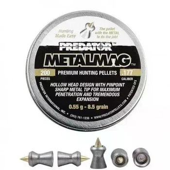 Кулі JSB Predator Metalmag 4.5мм, 0.55г, 200шт