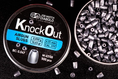 Кулі JSB KnockOut Slugs 4.51мм, 0.65г, 500шт
