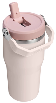 Kubek termiczny Stanley Iceflow Flip Straw Rose 600 ml (1210001997677)