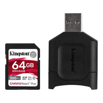 Карта пам'яті Kingston SD 64GB C10 UHS-II U3 R300/W260MB/s