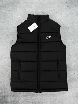 Жилетка чоловіча Nike без капюшона S чорний