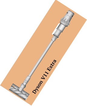 Акумуляторний пилосос Dyson V11 Extra (419649-01)
