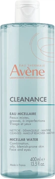 Мицеллярная вода Avene Cleanance очищающая 400 мл (3282770390315)