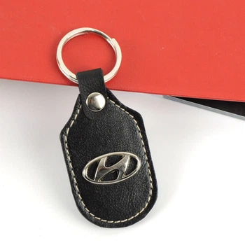 Брелок для ключів шкіра Hyundai