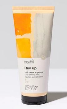 Маска для поддержания цвета волос Nouvelle Rev Up Color Refreshing Mask Ice Ледяной оттенок 200 мл