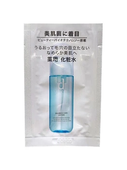 Освіжаючий лосьйон для чутливої шкіри, зменшує пори Shiseido d Program Balance Care Lotion MB, пробник 1,5 мл