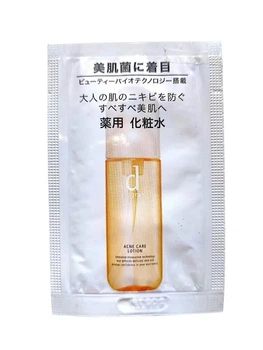 Освіжаючий лосьйон для чутливої шкіри з акне Shiseido d Program Acne Care Lotion MB, пробник 1,5 мл