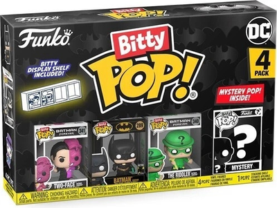 Набір фігурок Funko Bitty Pop DC: Batman 85th - Two Face 3.5 см 4 шт (889698811309)
