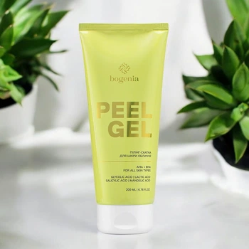 Пілінг-скатка для обличчя Bogenia Peeling Gel 200 мл – глибоке очищення та сяйво шкіри