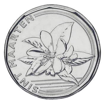Монета Синт-Мартен 50 центов 2025 UNC