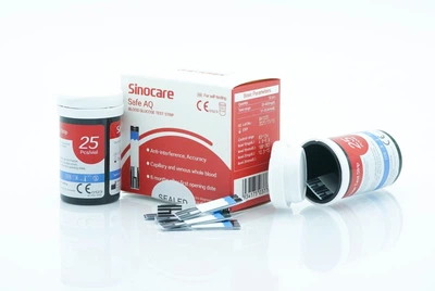 Тест-полоски SINOCARE Safe AQ 50 шт.