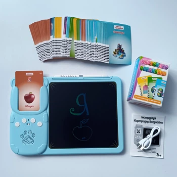 Картридер Всезнайко "WToys", озвучування українською мовою, вбудований акумулятор, 112 двосторонніх карток