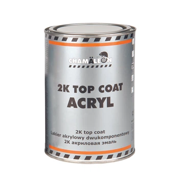 Автоэмаль акриловая Chamaeleon 2K Top Coat Acryl Lada 202 Белая 800 мл