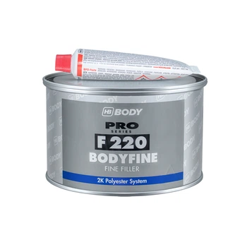 Шпаклевка финишная мелкая HB Body F220 Bodyfine Белая 1 кг