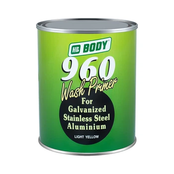 Грунт кислотный HB Body P960 Wash Primer Желтый 1 л (без затвердителя)