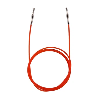 Кабель для круговых спиц красный 100см KnitPro 10635