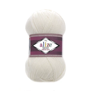 Пряжа Alize Superwash 100 01