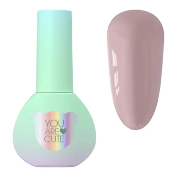 Гель-лак YOU ARE CUTE Color 12 светло-бежевый, 5 мл