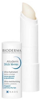 Bioderma Atoderm ультразволожувальна помади‑стік для губ 4 г