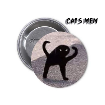 Значок Cat | Кіт | Кішка | Мемний кіт #06 meme мем
