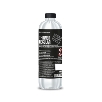 Многофункциональный разбавитель для алкидных, масляных FARBMANN THINNER REGULAR 1л