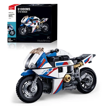 Конструктор Sluban мотоцикл BMW S1000MS (242 детали)