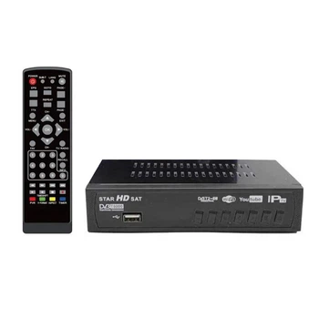 Телеприймач DVB-T2 YASIN SUPER, HD, USB PVR, металевий корпус, чорний (T8OOO)