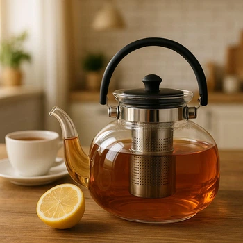 Чайник заварник из жаропрочного стекла GrandBrew, 2,0 л