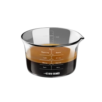 Мерная стеклянная емкость для эспрессо MHW-3BOMBER Glass Measuring Cup 120 мл Серая (G6585G-OS)