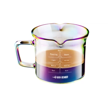 Мірна скляна ємність з подвійним носиком для еспресо MHW-3BOMBER Glass Measuring Cup 120 мл Мультиколор (G6588C-OS)