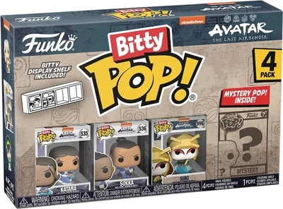 Zestaw figurek-niespodzianek Funko Bitty POP Avatar The Last Airbender Katara 2.2 cm 4 szt (889698730594)