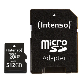 Карта пам’яті MicroSDHC 512 ГБ Class 10