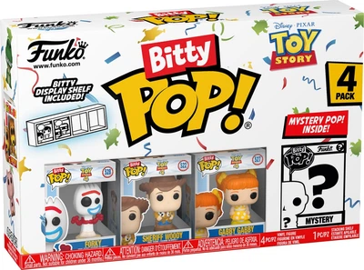 Zestaw figurek-niespodzianek Funko Bitty Pop Disney Historia zabawek Forky 2.2 cm 4 szt (889698730402)