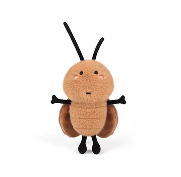 Іграшка Брелока дитячий м'який плюшевий Тарган (Cockroach) Коричневий, Wuke