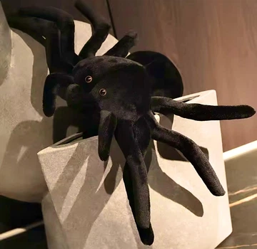 Іграшка дитячий м'який плюшевий Павук (Spider) Чорний, Wuke