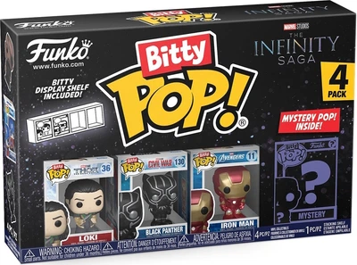 Figurki do gry Funko Bitty Pop Marvel Series 4 (0889698715065)