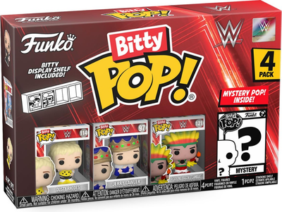 Набір фігурок Funko Bitty Pop WWE - Дасті Роудс 3.5 см 4 шт (889698754620)