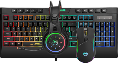 Zestaw przewodowy Marvo CM305 Black (CM305 US)