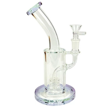 Бонг с перколятором Clear 21 см