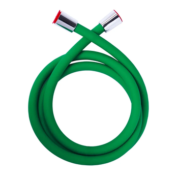 Шланг для душа Zerix F12 Green 150 см силиконовый ZX2999