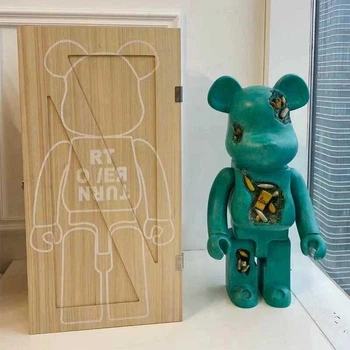 Фігурка Bearbrick - Daniel Arsham (Eroded Bronze) 1000% 70 см