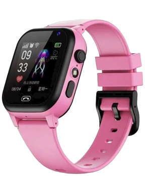 Смарт часы-телефон детские C005 с камерой GPS SIM-карта Pink (18331)