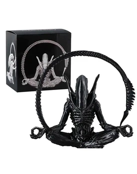 Фігурка Alien Meditation Чужий (Xenomorph) у позі медитації чорний (12 см)