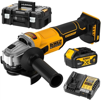 Шліфмашина кутова болгарка DeWalt безщіткова акумуляторна DCG407M1T