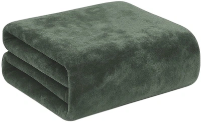 Плед-покрывало Ecotton Wellsoft Matte green Полуторное 150х220 см (24919_000)