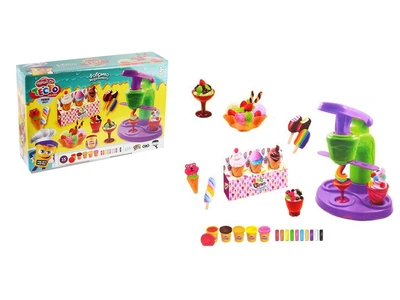 Набір тіста для ліплення Master Do Фабрика морозива, Danko Toys