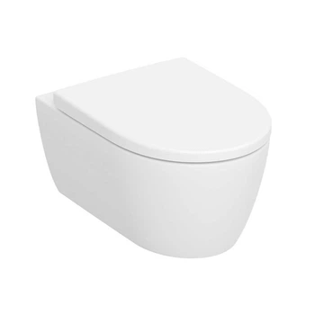 Унітаз підвісний Geberit iCon у комплекті з сидінням Soft Close (білий матовий) 503.046.JT.1