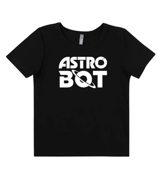 Футболка Астро бот Astro Bot детская 12 лет рост 152 см черная (F010042)