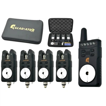 Набор сигнализаторов GLADIATOR RF698 4+1 Black с пейджером
