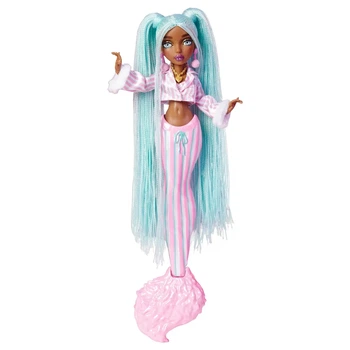 フェース　ラメラベール　セット　新品未開封15％オフ Лялька Русалка Mermaze Mermaidz Slumber Party Colour Change Brynn